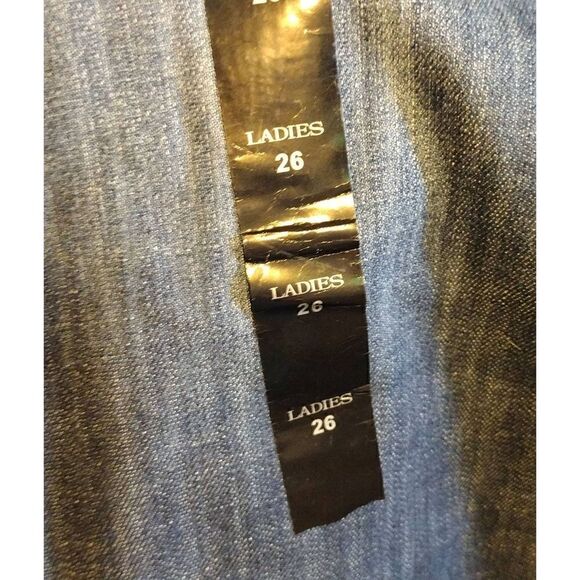 NWT Live Hard Play Hard Jeans Women Size 26 Rhinestone Embellished Pockets. Wais - Picture 5 of 9